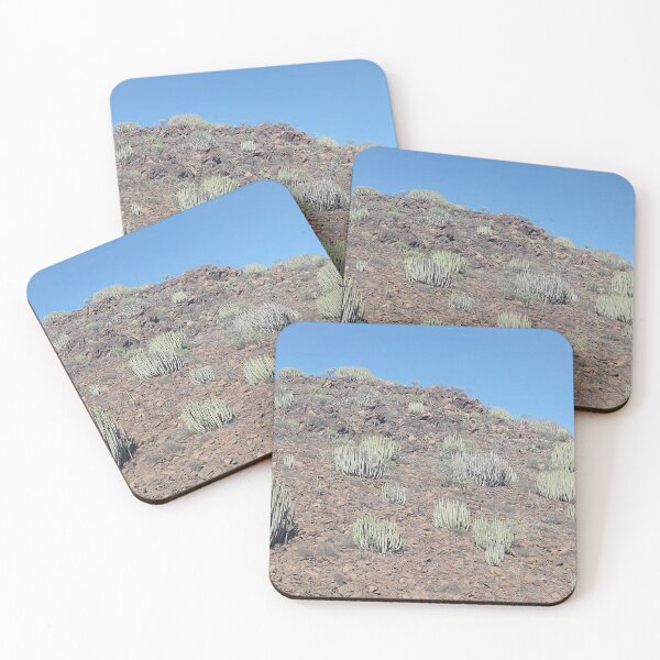 Item preview, Cactus Colony on Volcanic Slope — Gran Canaria, Canary Islands designed and sold by LavaAndLight.