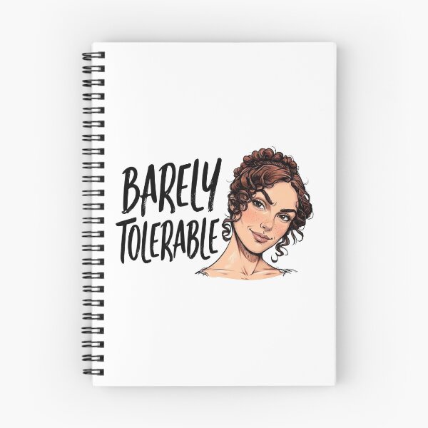 Item preview, Barely Tolerable Pride And Prejudice Elizabeth Bennet designed and sold by Fenay Designs.
