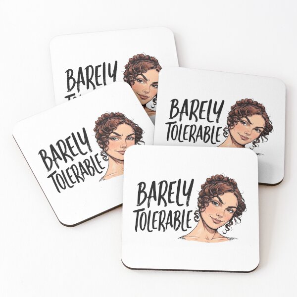 Item preview, Barely Tolerable Pride And Prejudice Elizabeth Bennet designed and sold by Fenay Designs.