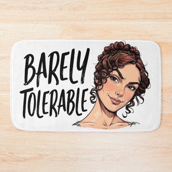 Item preview, Barely Tolerable Pride And Prejudice Elizabeth Bennet designed and sold by Fenay Designs.