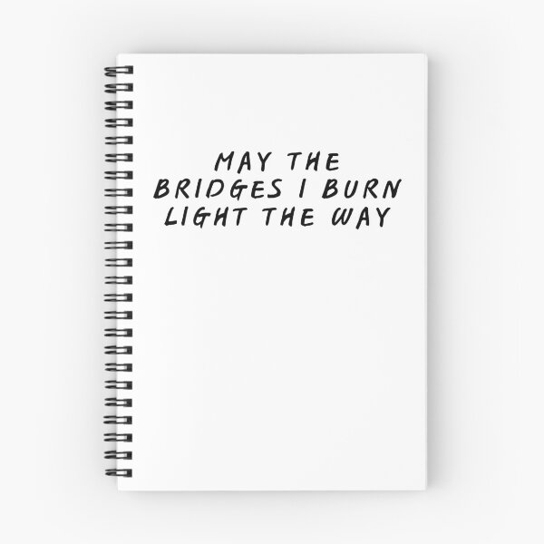 Item preview, May The Bridges I Burn Light The Way - Funny Saying Millenial Y2K designed and sold by karolina lindy.