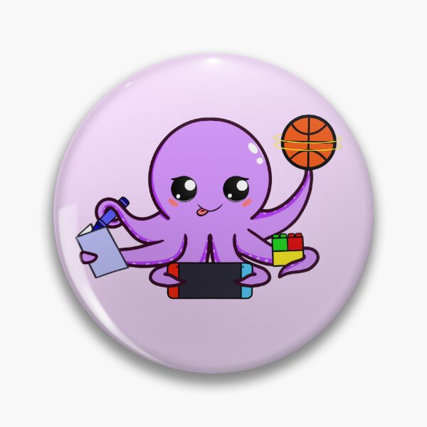 Item preview, Distracted Octopus designed and sold by bloomintoyoubiy.
