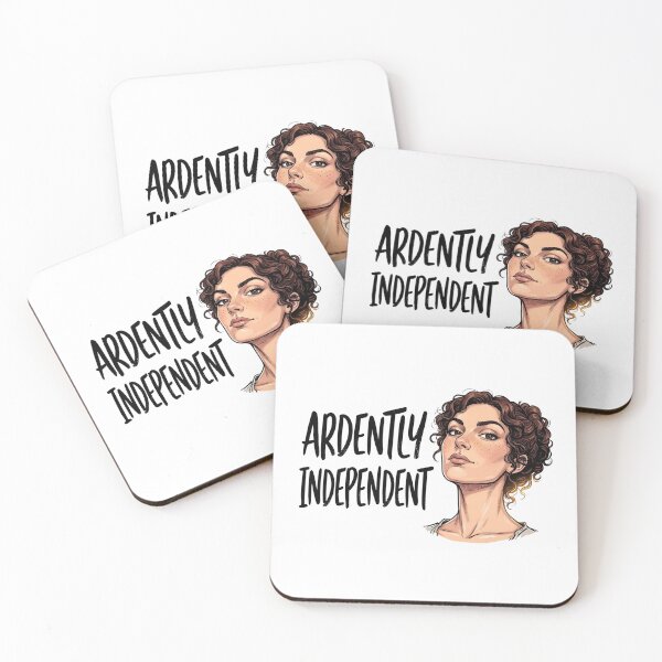 Item preview, Ardently Independent Pride And Prejudice Jane Austen designed and sold by Fenay Designs.