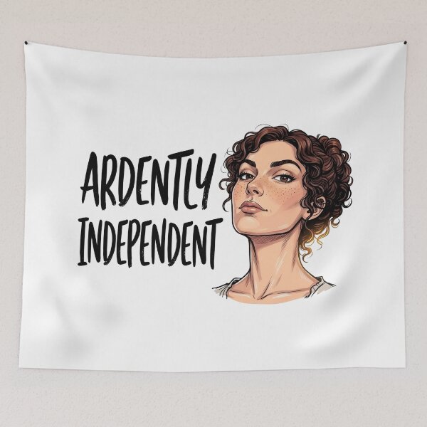 Item preview, Ardently Independent Pride And Prejudice Jane Austen designed and sold by Fenay Designs.