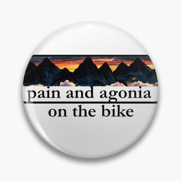 Item preview, Cycling meme pain and agonia suffering on the bike designed and sold by cyclingmania.