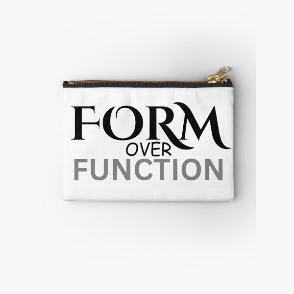 Item preview, The Aesthetic Choice: Form Over Function designed and sold by PureTypeStudio.