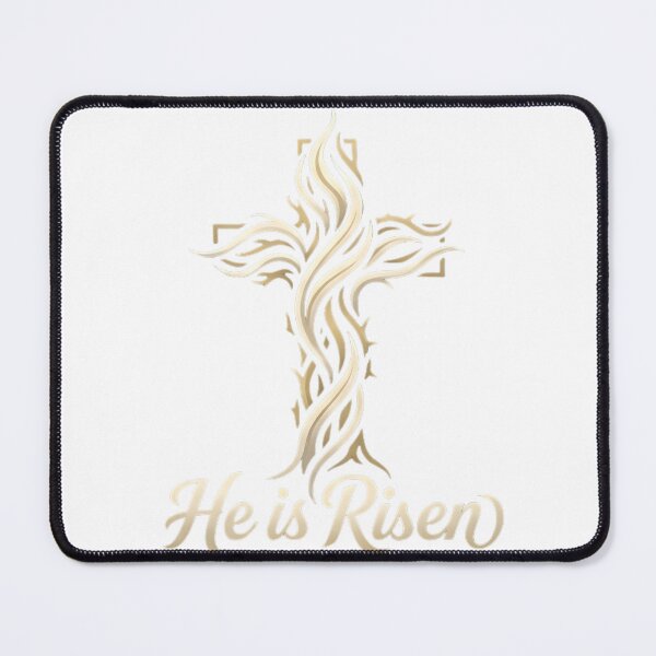 Item preview, Easter Cross He Is Risen Jesus Christian | Bold Sacred Easter Faith Men Women Kids Art Design designed and sold by MyTeeSh.