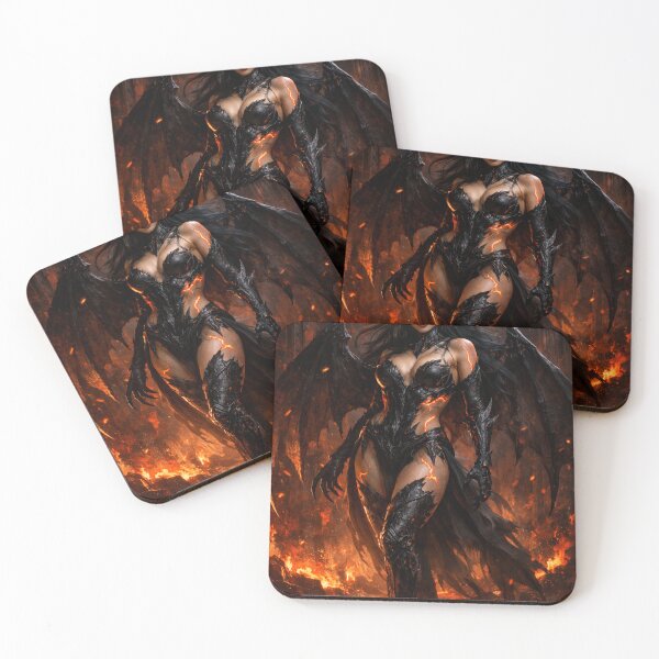 Item preview, Infernal Temptress: Horned Succubus of the Abyss designed and sold by Endthedisease.