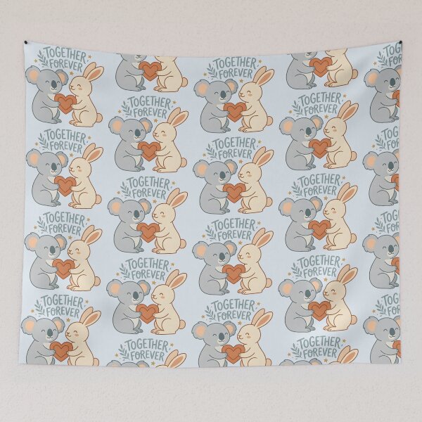 Item preview, Kawaii Koala and Bunny Together Forever designed and sold by dreephic22.