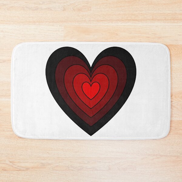 Item preview, Dark Emo Red and Black Aesthetic Layered Hearts lined designed and sold by Aesthetic Crew.