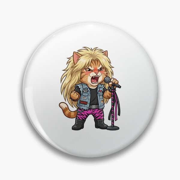 Item preview, Skid Row Sebastian Bach Metal Cat - Glam Metal Legend designed and sold by henryavincnt.