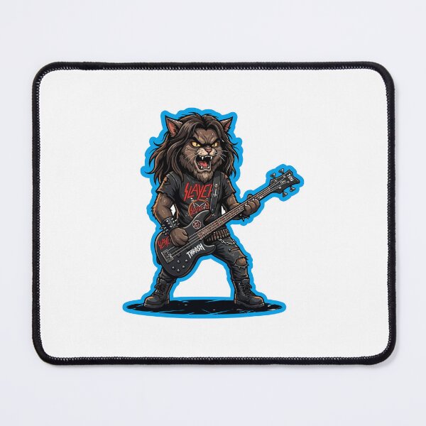 Item preview, Slayer Thrash Metal Cat - Reign in Blood Tribute designed and sold by henryavincnt.