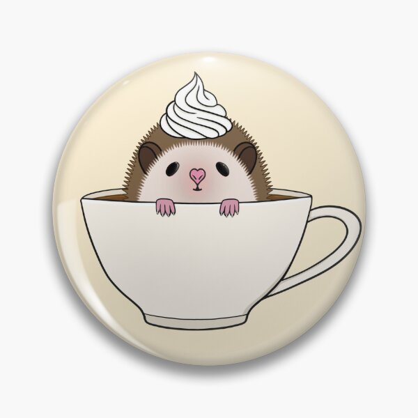 Item preview, Coffee Hedgehog designed and sold by bloomintoyoubiy.