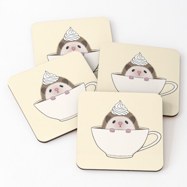 Item preview, Coffee Hedgehog designed and sold by bloomintoyoubiy.