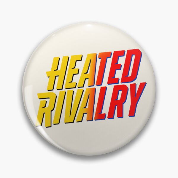 Item preview, Heated Rivalry Show Logo (Boston/Montreal colours) designed and sold by PastelMushroom.
