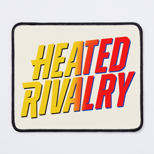 Item preview, Heated Rivalry Show Logo (Boston/Montreal colours) designed and sold by PastelMushroom.