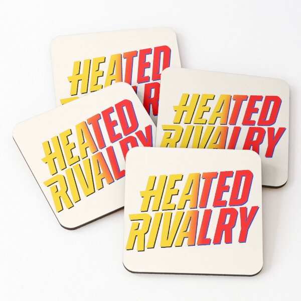 Item preview, Heated Rivalry Show Logo (Boston/Montreal colours) designed and sold by PastelMushroom.