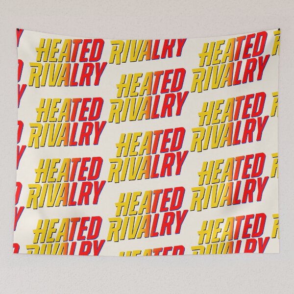 Item preview, Heated Rivalry Show Logo (Boston/Montreal colours) designed and sold by PastelMushroom.