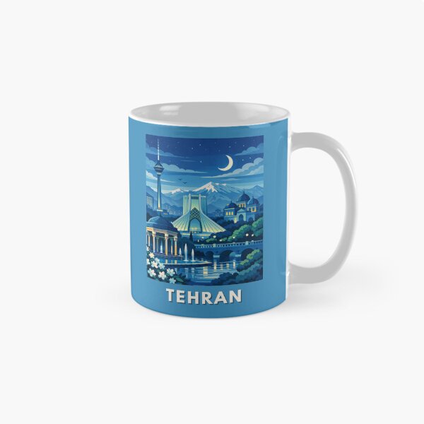 Item preview, Tehran Iran Travel Poster designed and sold by MatthewHeights.