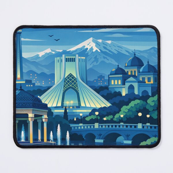 Item preview, Tehran Iran Travel Poster designed and sold by MatthewHeights.