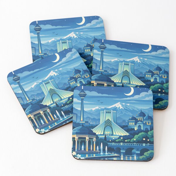 Item preview, Tehran Iran Travel Poster designed and sold by MatthewHeights.