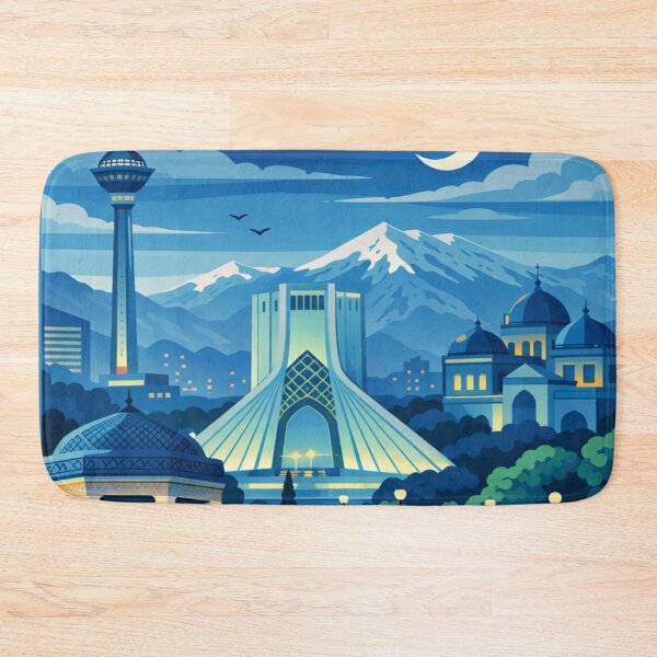 Item preview, Tehran Iran Travel Poster designed and sold by MatthewHeights.