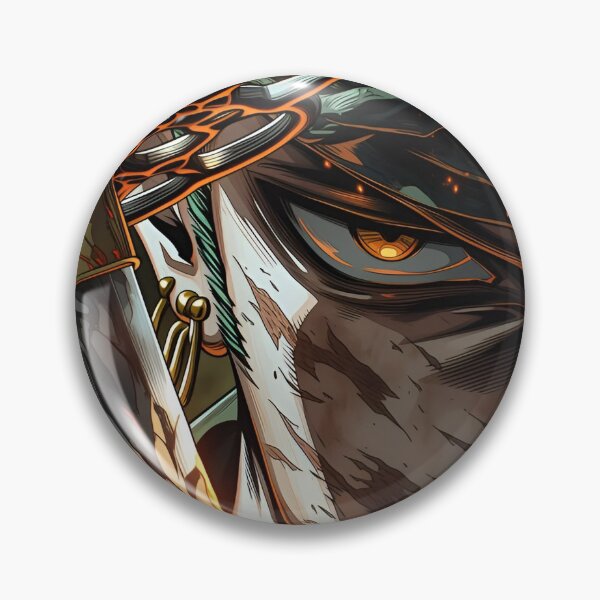 Item preview, Zoro - Shadow Flame Swordsman – Dark Anime Warrior with Cursed Blade Aura designed and sold by Dyan4.