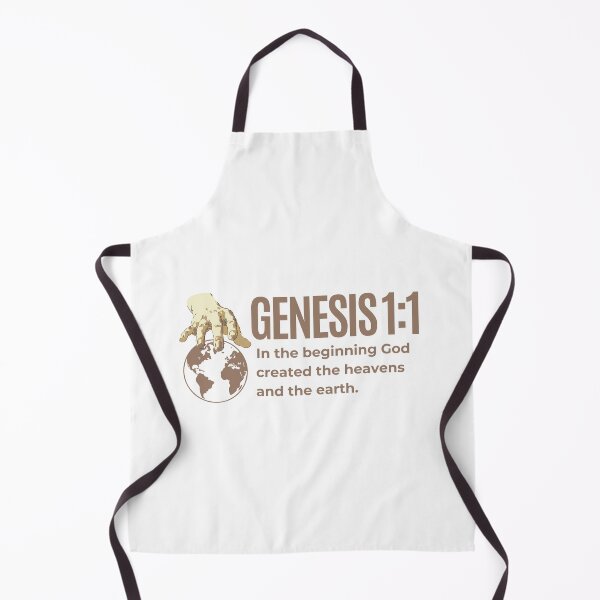 Item preview, Genesis 1:1 – In the Beginning God Created Christian Design designed and sold by MoriaStore.