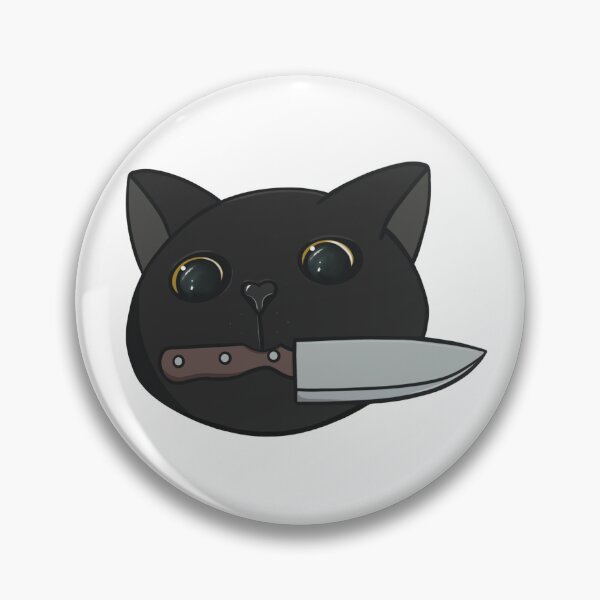 Item preview, Grumpy Black Cat designed and sold by bloomintoyoubiy.