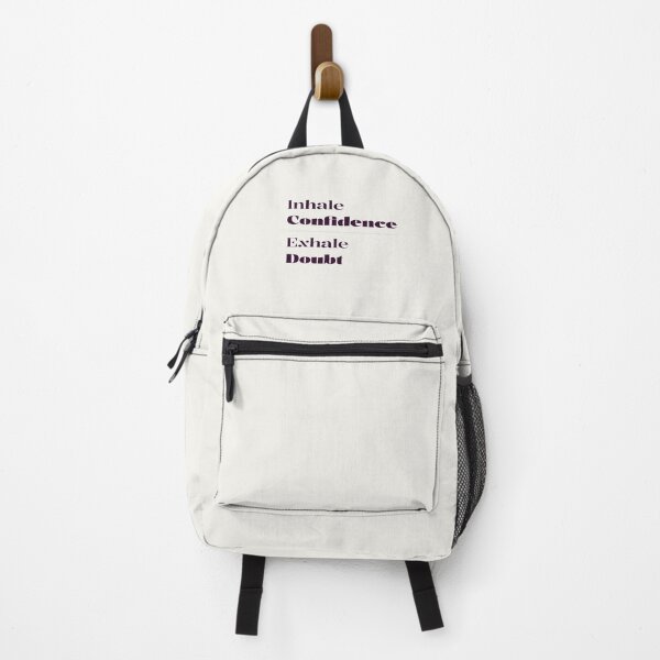 Item preview, Minimalist "Inhale Confidence Exhale Doubt" Stacked Serif Typography designed and sold by trepiu.