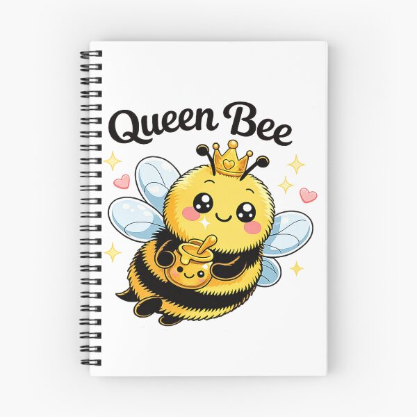 Item preview, Queen Bee Cute Bee Design | Kawaii Bumblebee with Crown & Honey | Bee Lover Gift designed and sold by PurpleJelly.