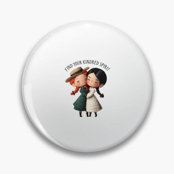 Item preview, Find Your Kindred Spirit Anne Shirley Diana Barry Hug designed and sold by Fenay Designs.