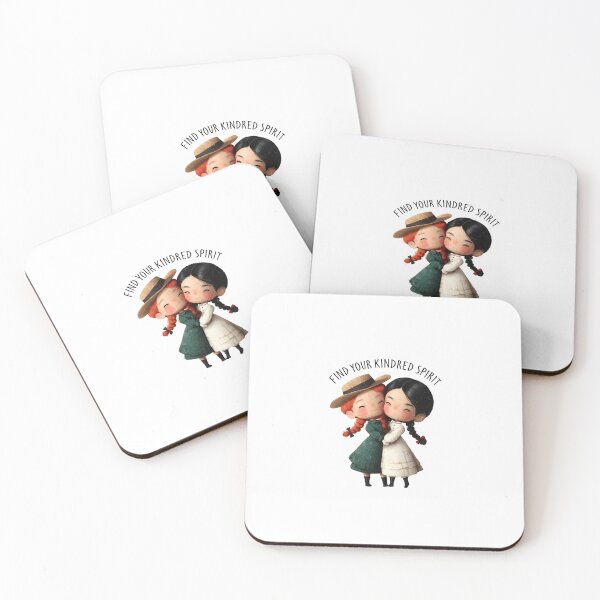 Item preview, Find Your Kindred Spirit Anne Shirley Diana Barry Hug designed and sold by Fenay Designs.