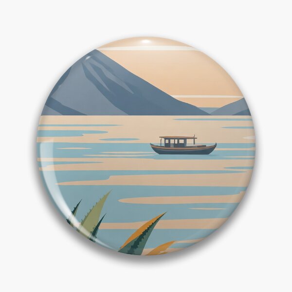 Item preview, guatemala  atitlan lake panajachel poster designed and sold by Arctic frame studio.