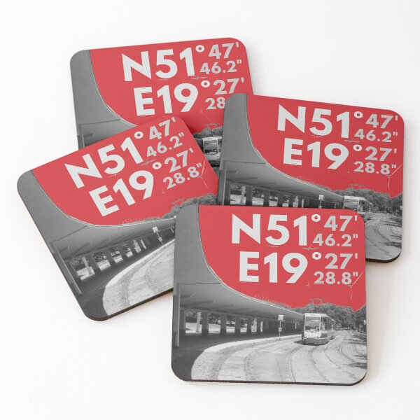 Item preview, Tram Stop Terminus Red Geolocation Architecture Socmodernism designed and sold by Jack Quenty • Photo.