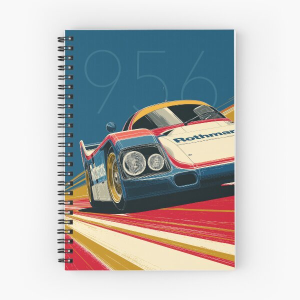 Item preview, 956 Race Car Poster Illustration Front View designed and sold by blackdogshop.