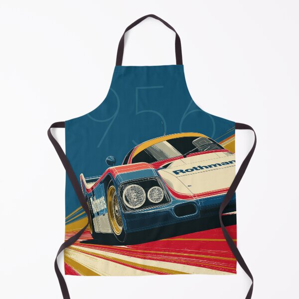 Item preview, 956 Race Car Poster Illustration Front View designed and sold by blackdogshop.
