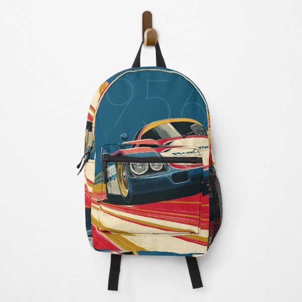 Item preview, 956 Race Car Poster Illustration Front View designed and sold by blackdogshop.