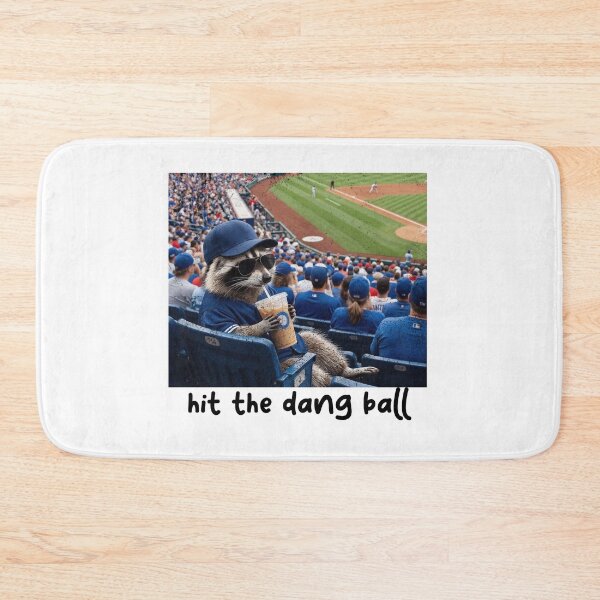 Item preview, Racoon Meme Hit The Dang Ball Baseball , Tis The Season, Sport Lover designed and sold by vintagearttee.