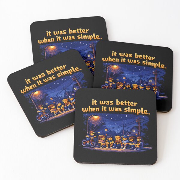 Item preview, It Was Better When It Was Simple designed and sold by AlvelinaCP.