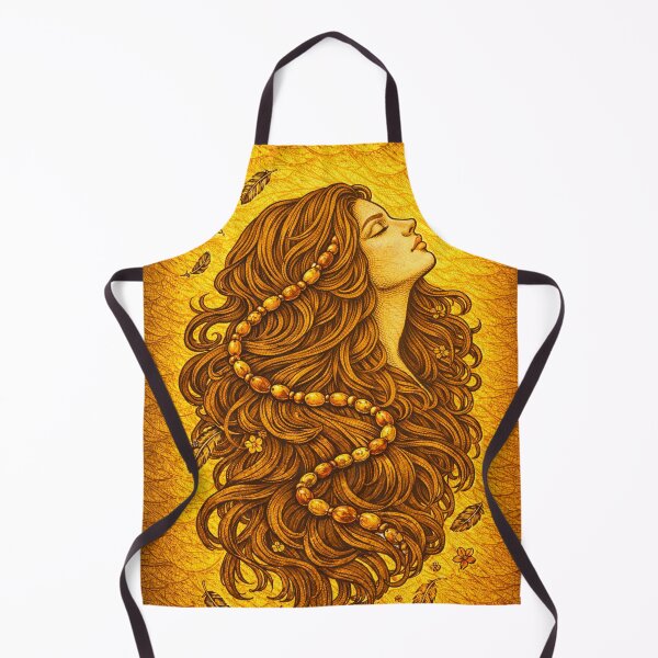 Item preview, Goddess Freyja: Lady of Amber, Flowers, & feathers designed and sold by chihuahuashower.