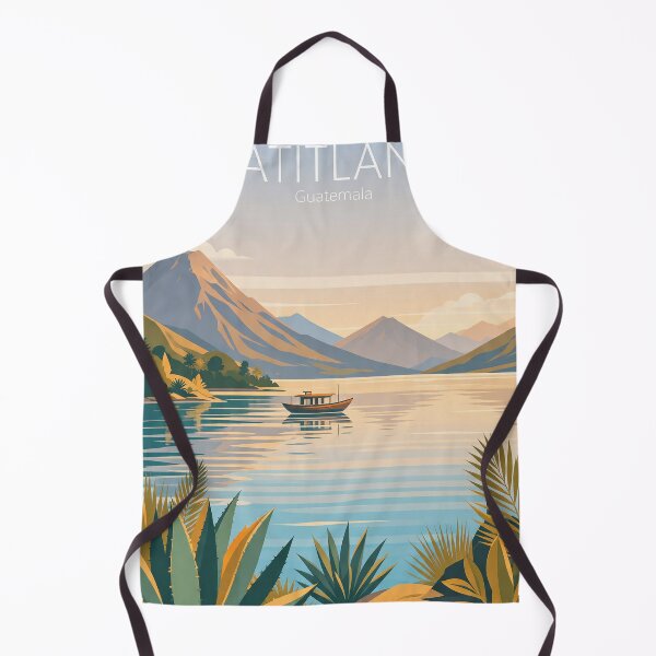 Item preview, guatemala atitlan lake panajachel poster designed and sold by Arctic frame studio.