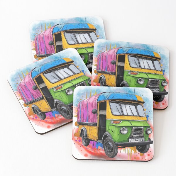 Item preview, Colorful Graffiti Street Art Style, Vibrant Travel Vehicle Illustration designed and sold by ChenEngEng.