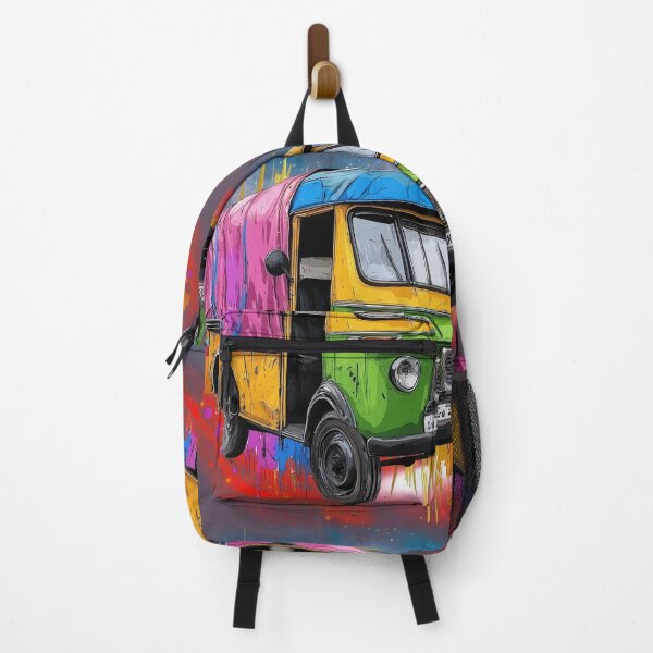 Item preview, Colorful Graffiti Street Art Style, Vibrant Travel Vehicle Illustration designed and sold by ChenEngEng.