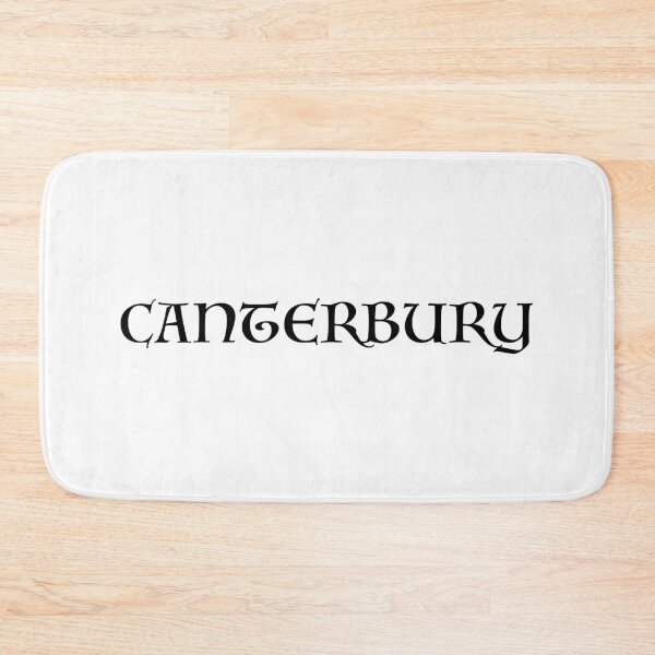 Item preview, Canterbury old medieval style text (Black) designed and sold by STUDIO-72.
