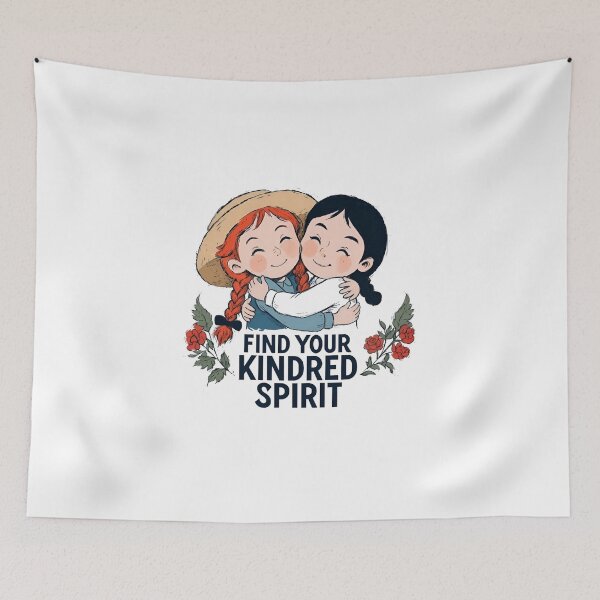 Item preview, Find Your Kindred Spirit Floral Anne of Green Gables designed and sold by Fenay Designs.