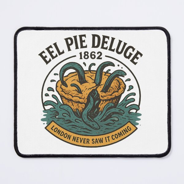 Item preview, Eel Pie Deluge 1862 Vintage Logo designed and sold by HistoriQuips.