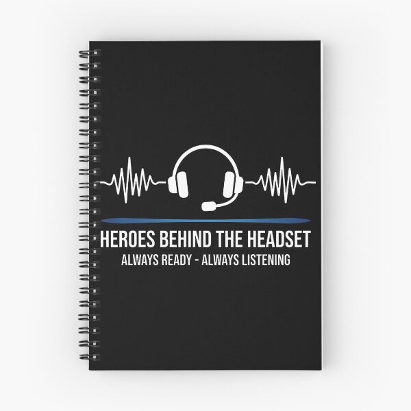 Item preview, Heroes Behind The Headset - Always Ready Graphic designed and sold by Gettingalong.