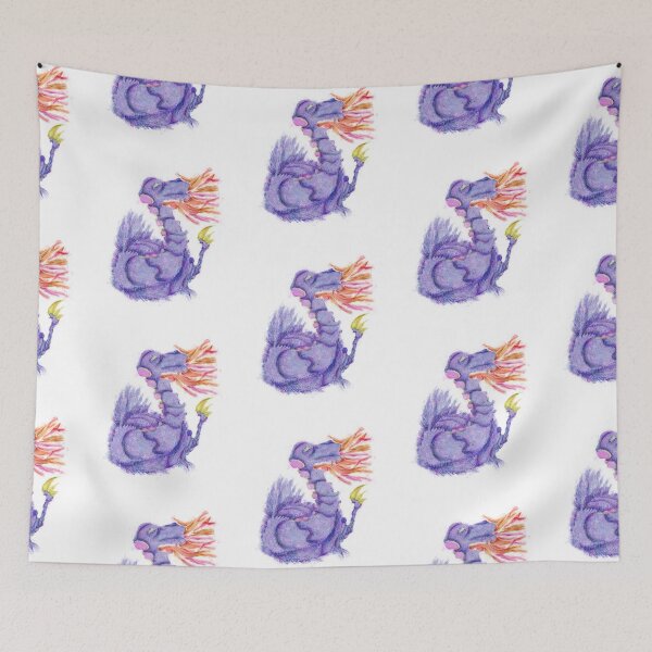 Item preview, Fire-breathing dragon a0507 designed and sold by liquid-print.