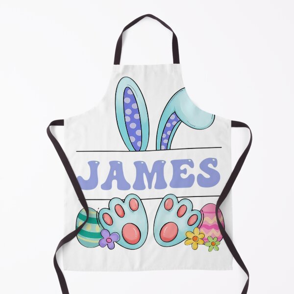 Item preview, Cute Personalized Easter Bunny James Name Custom Kids Gift designed and sold by haitrieuic96.